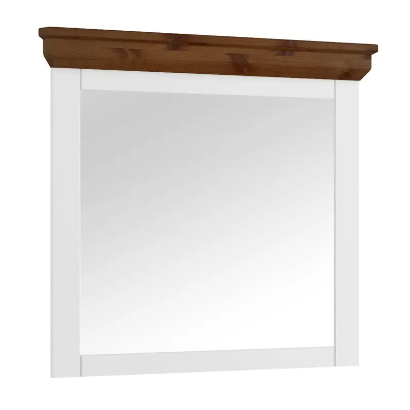 Wandspiegel aus Massivholz | Spiegel Marone Elite Tabacco