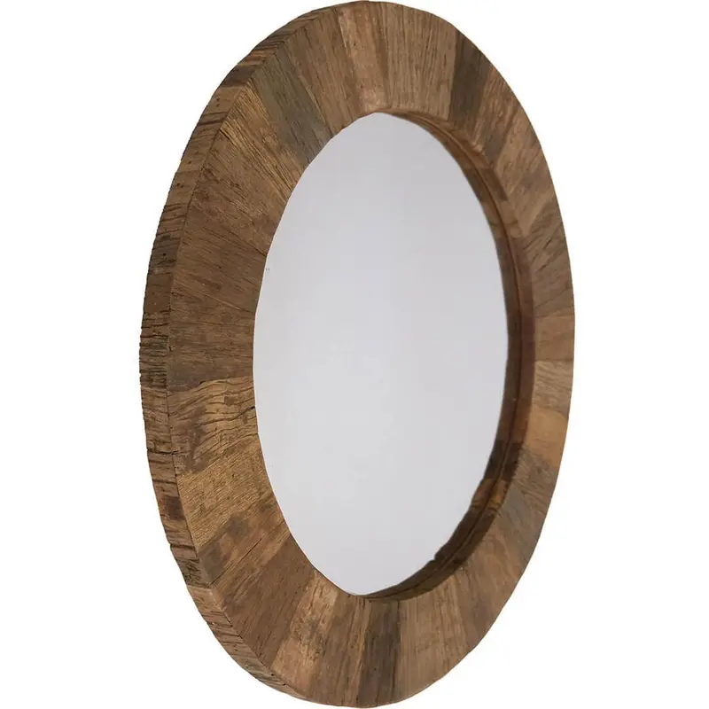 Wandspiegel Laco rund Ø75cm - Braun