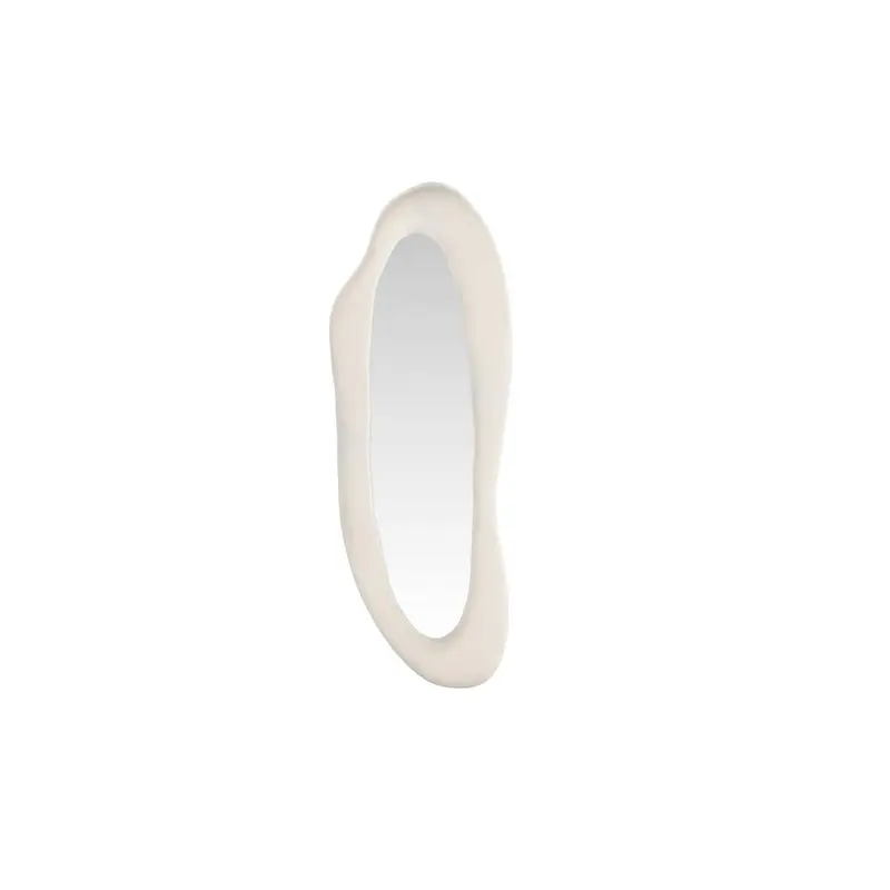 Wandspiegel Louisville 185cm aus Samt - Beige
