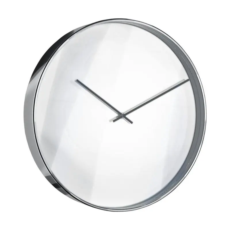Wanduhr verziertes Metallrahmen-Design leises Quarzwerk dekorative Ornamentstruktur - Versailles | Sompex