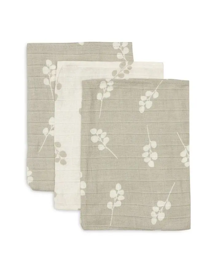 Waschlappen Musselin 3er Set I Twig Olive Green