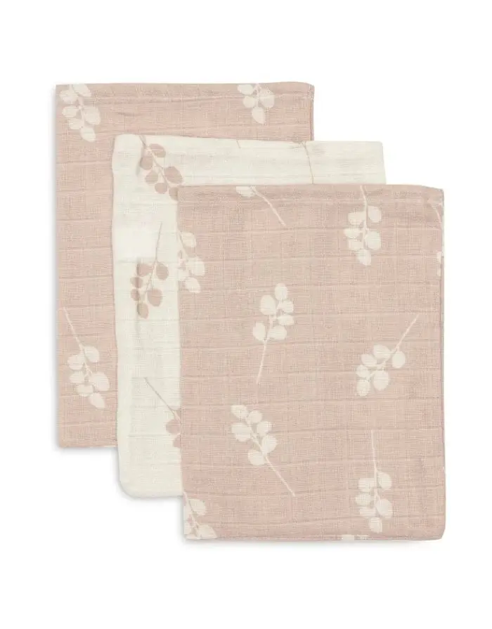 Waschlappen Musselin 3er Set I Twig Wild Rose