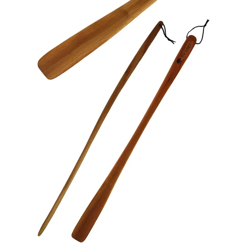 Werbeartikel Schuhanzieher/Schuhlöffel "Louis" 70 cm mit Gravur - Mindestabnahmemenge 10 Stück