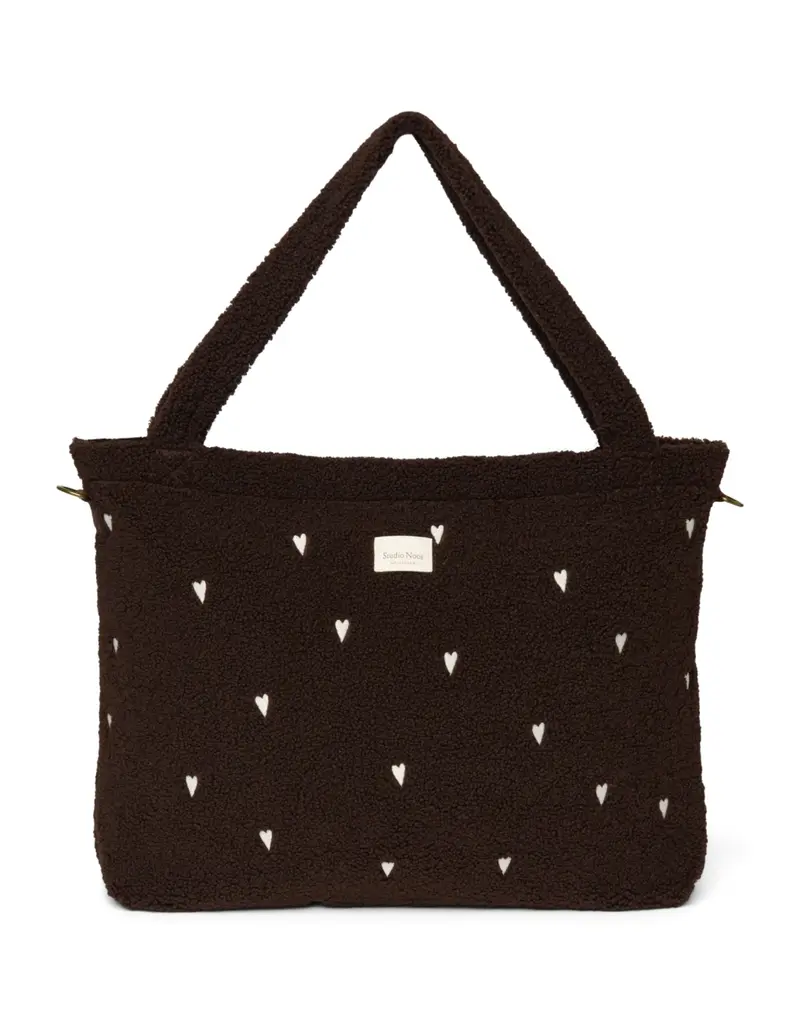 Wickeltasche Teddy I Chocolate Hearts