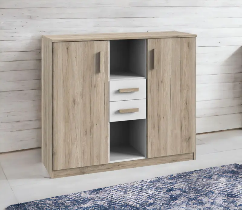 Wimex Highboard Cariba Kinderzimmer incl. Soft-Close B/H/T ca. 122 x 105 x 40 cm