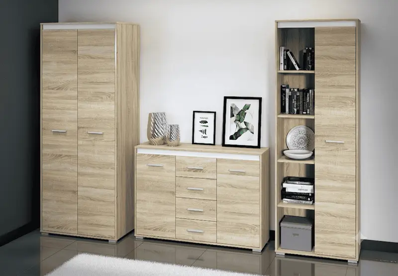 Wohnzimmer Set 3-teilig – AVO – Stilvolle Eleganz und großzügiger Stauraum