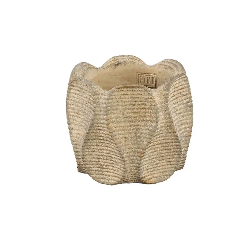 Zementtopf - Waxy Brown 17.5 x 17.5 x 14.0 cm